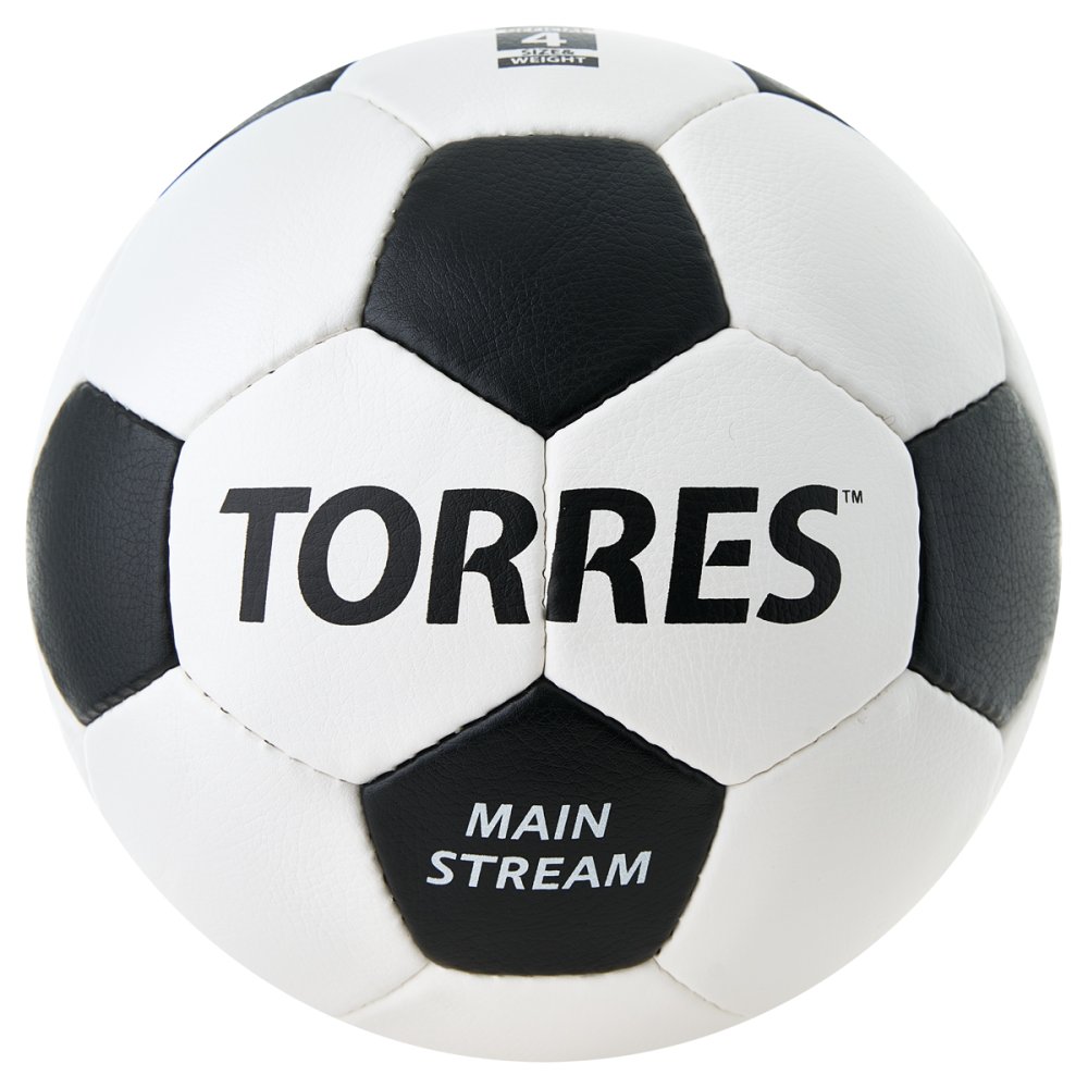 Мяч футбольный TORRES Main Stream, Размер 4