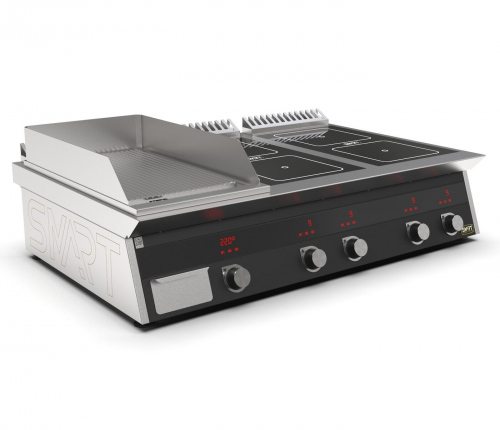 Плита индукционная комбо K96-35RKB SMART INDUCTION