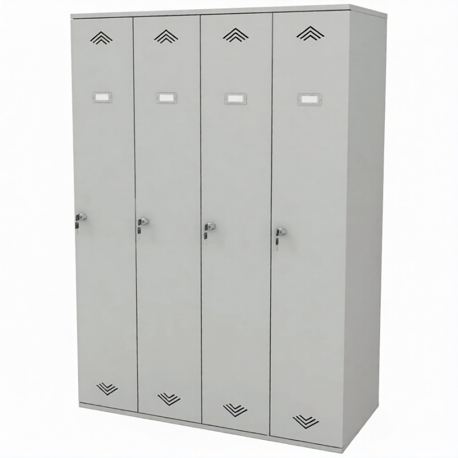 Шкаф гардеробный металлический COMFORT 1700/44 (1200)