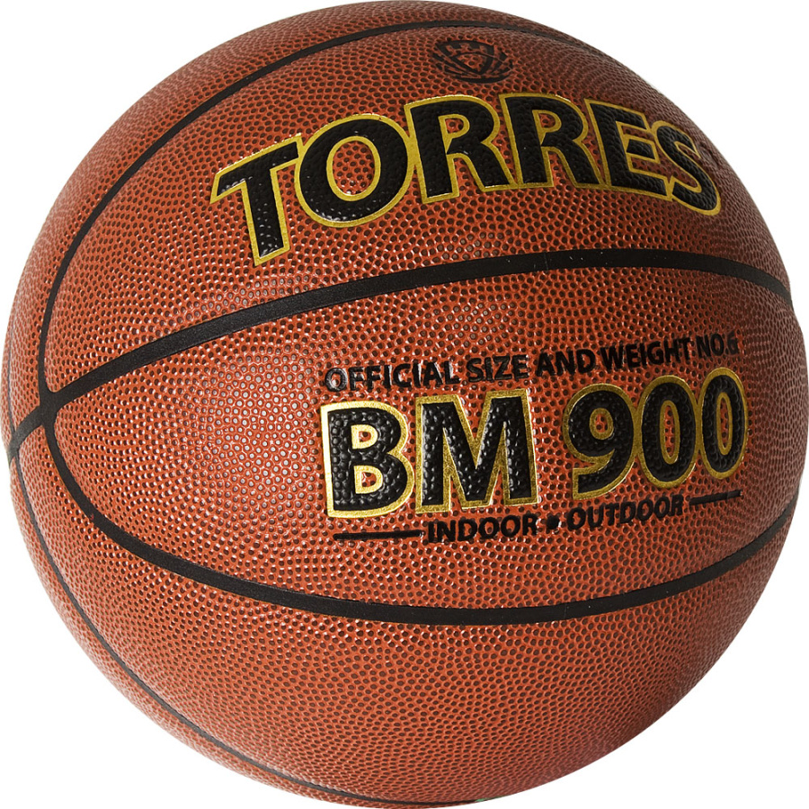 Мяч баскетбольный TORRES BM900, Размер 6