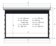 Kauber Blue Label Tensioned BT Cinema 131" 16:9 163x290 дроп 40 см. Gray Pro