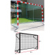 Сетка футзальная/гандбольная EL LEON DE ORO, профессиональная, нить 5 мм, цвет зеленый