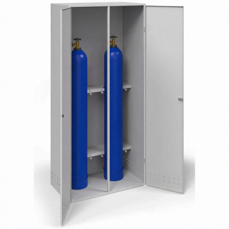 Шкаф для 2-х газовых баллонов ШГБК-028, усиленный