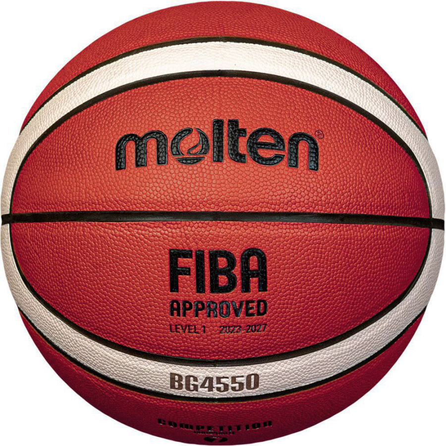 Мяч баскетбольный Molten B6G4550X, FIBA Approved, Размер 6