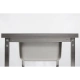 Ванна моечная односекционная цельнотянутая с бортом ВМЦ-1/6/6-БО-ЭН
